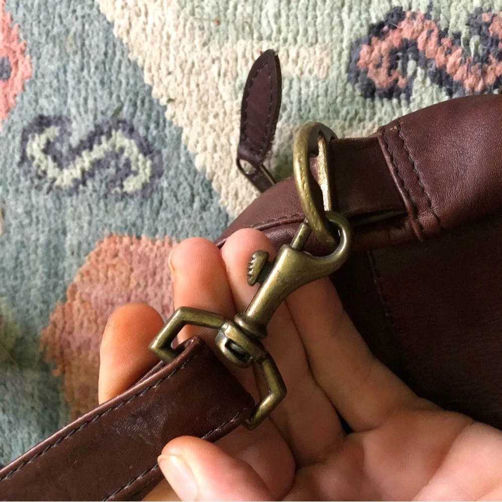 Vintage Leather Satchel Bag
